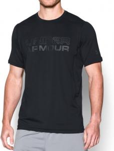 Мужская футболка Under Armour Ua Raid с коротким рукавом, Black (001)/Anthracite