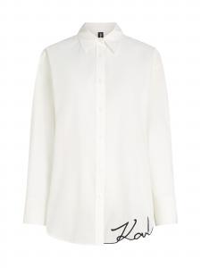 Karl Lagerfeld Рубашка в кремовом цвете