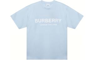 Футболка женская небесно-голубая Burberry