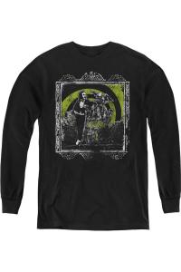 Свитшот с длинным рукавом Beetlejuice Here Lies Youth Gildan, черный