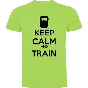 Футболка Kruskis Keep Calm And Train, зеленый