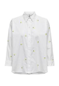 Рубашка блузка "new lina" блузка воротник дышащий Only, белый