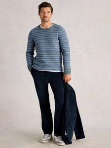 Брюки из хлопка с добавлением вискозы White Stuff