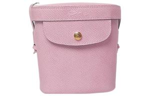 LONGCHAMP Элегантная кожаная сумка через плечо миниатюрная женская розовая