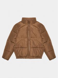 Пуховик стандартного кроя Vero Moda Girl, коричневый