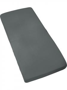 Erwin Müller Однослойная трикотажная детская простынь Murnau антрацитового цвета