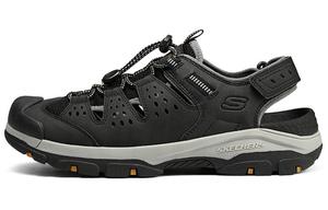 Skechers Нескользящие дышащие и износостойкие речные треккинговые туфли мужские черные - черный, цвет Black