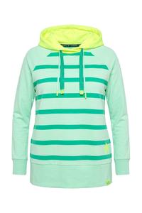 LAURASØN Толстовка в зеленом, мятном цвете