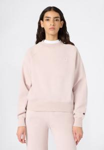 Толстовка Champion CREWNECK RIB-HEM, Rose/Light Pink