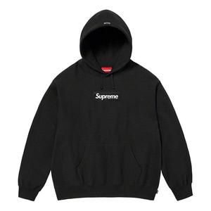 Толстовка fw23 week16 box logo hoodie 'black' Supreme, черный