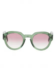 Солнцезащитные очки круглой формы Andy Wolf, зеленый