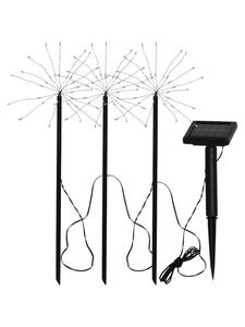 STAR Trading Солнечный садовый светильник в виде фейерверка, черный