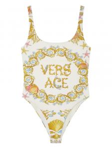 Versace купальник Underwater Barocco, золотой