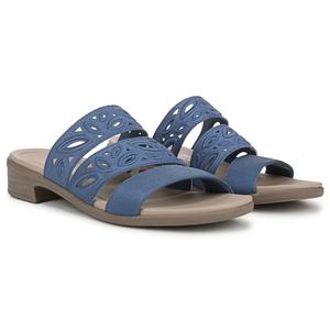 Босоножки на ремешках Poppy Bzees For Lifestride, elemental blue shimmer fabric