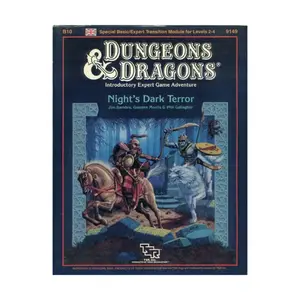 Модуль Night's Dark Terror, Basic Dungeons & Dragons (Original Edition) - Modules & Adventures - B Series