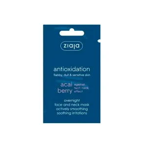 Ночная маска для лица и шеи Antioxidation Face And Neck Mask Ziaja, 7 ml