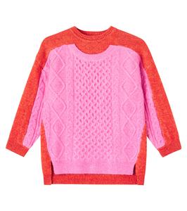 Свитер со вставками Stella McCartney Kids, Colourful