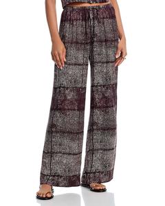 Асила Широкие Брюки с Фактурным Принтом Bella Dahl, коричневый