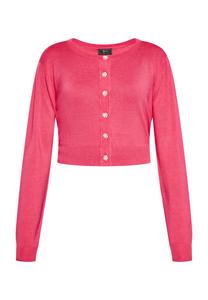 Вязаный кардиган faina, розовый