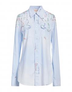 Рубашка Marni, небесно-голубой