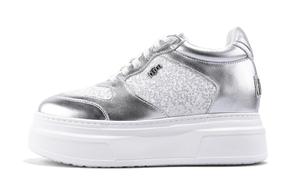 Низкие женские кроссовки, серебристые Iijin, Silver