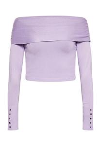 Тонкий вязаный свитер faina Sweater, лавандовый