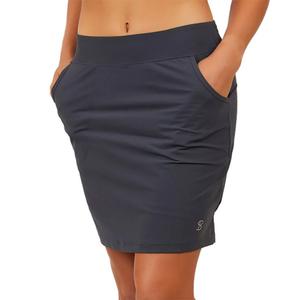 Женская юбка-шорты для гольфа Staples 18 дюймов с защитой от УФ-излучения Sofibella, Grey