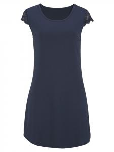 Ночная рубашка LASCANA, синий