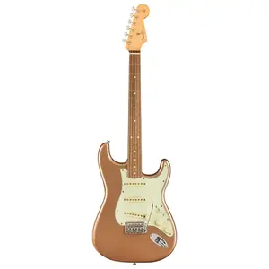 Электрогитара Fender Vintera Road Worn 60s Stratocaster, гриф из палисандра, цвет Firemist Gold