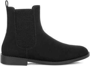 Ботинки Челси AYASA с низким каблуком London Rag, Black