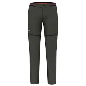 Брюки Salewa Pedroc 2 Durastretch convertible, зеленый