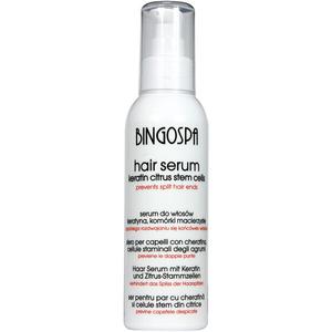 Сыворотка-кондиционер для волос с кератином, стволовые клетки цитрусовых, 150 г Bingospa