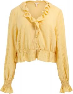 GUESS Женская длинная рубашка Shaelo, Raise Sun Yellow