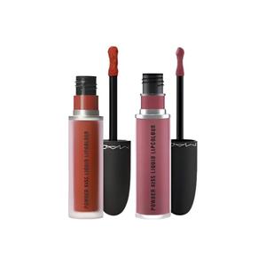 Двойной набор помады Youmuo, мягкая матовая текстура, легко растушевывается, натуральный оттенок, 5мл+5мл MAC