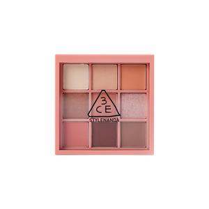 Палетка теней и набор помады косметические наборы легко растушевываются шиммер стойкий матовый 8г+3,5г 3CE