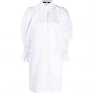 Платье с длинными рукавами KARL LAGERFELD женское KARL LAGERFELD/Karl Lagerfeld Jeans, белый