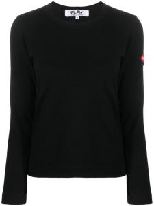 Comme Des Garçons Play футболка из коллаборации с the Artist Invader, черный