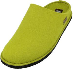 Унисекс тапочки HAFLINGER из мягкого войлока, Pistachio