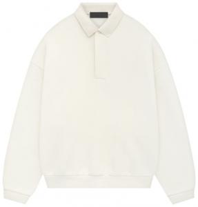 Поло Fear of God Essentials Fleece Polo 'Shell', кремовый