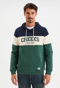 Толстовка Creeks AMERICAN INSPIRATION FASHION COOL EASY MIT LANGEN ÄRMELN, Vert Canard/Green