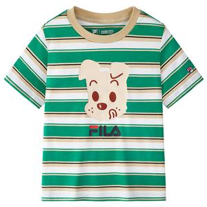 Футболка All Over Print от YUANTIANZHI,LIANMINGKUAN для детей 3-7 лет FILA KIDS, мультиколор