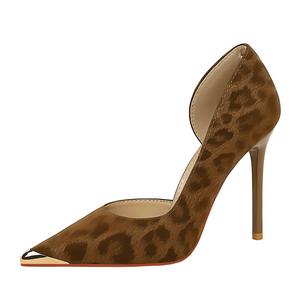 Женские туфли на тонком каблуке и высоком каблуке YAFEI XUANYU, Leopard Print