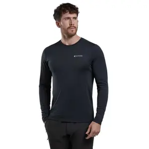Футболка Montane Dart long sleeve, черный