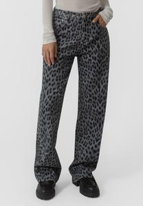 Джинсы свободного кроя KAI OH APRIL, черный деним