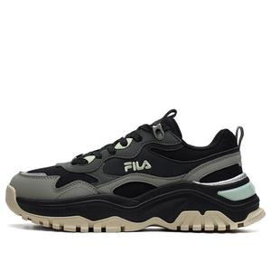 Кроссовки nico 'black gray green' Fila, черный
