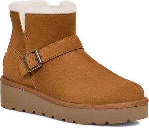 Женские ботинки Koolaburra by UGG Kelissa Mini замшевые на толстой подошве, каштановый