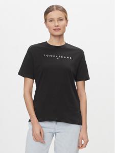 Футболка свободного кроя Tommy Jeans, черный