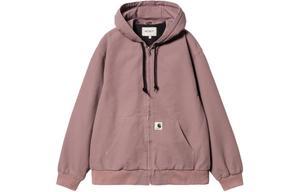 Carhartt WIP Женская куртка активная прямая серая розовая, Gray Pink