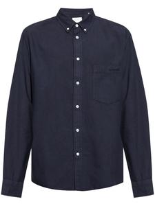 Футболка с вышитым логотипом MARANT, синий