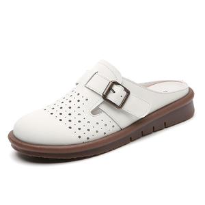 Мюли женские с закрытым носком женские Reivantix, цвет 9982 Beige